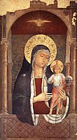 Madonna and Child Giving Blessings, 1449, gozzoli