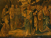 The Raising of Lazarus (detail), c.1497, gozzoli