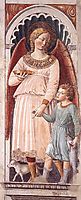 Raphael and Tobias, 1465, gozzoli