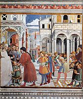 The School of Tagaste, 1465, gozzoli