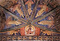 St. Francis in Glory and Saints, 1452, gozzoli