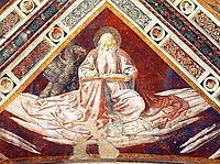 St. John (detail of The Four Evangelists), 1465, gozzoli