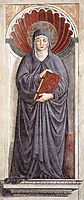St. Monica, 1465, gozzoli