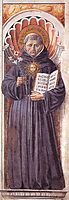 St. Nicholas of Tolentino, 1465, gozzoli