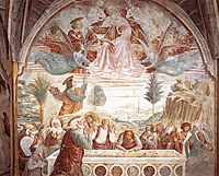 Tabernacle of the Madonna delle Tosse: Assumption of the Virgin, 1484, gozzoli