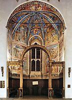 View of the Main Apsidal Chapel, 1452, gozzoli