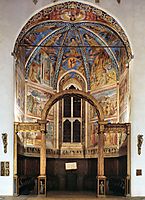 View of the Main Apsidal Chapel, 1452, gozzoli