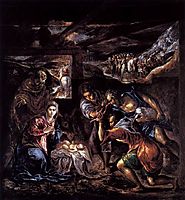 Adoration of the Shepherds, c.1570, greco