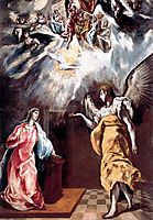 Annunciation, c.1610, greco