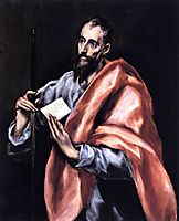 Apostle St. Paul, c.1612, greco