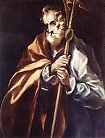 Apostle St. Thaddeus (Jude), c.1612, greco