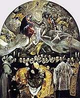 The Burial of the Count of Orgaz, 1587, greco
