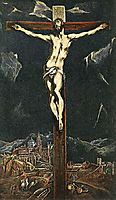 Christ in Agony on the Cross, c.1605, greco