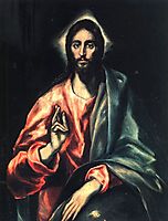 Christ as Saviour , c.1612, greco
