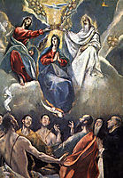 Coronation of the Virgin, 1591, greco