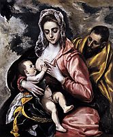 The Holy Family , c.1585, greco
