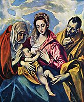 Holy Family with St. Anne, c.1605, greco