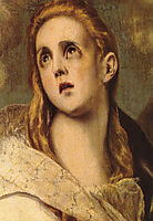 The Penitent Magdalene [detail], 15, greco