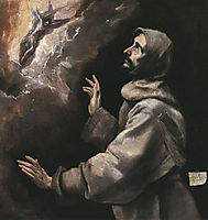 Saint Francis Receiving the Stigmata, 1577-1579, greco