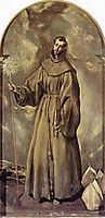 St. Bernardino of Siena, 1604, greco