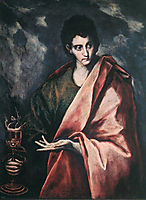 St. John the Evangelist, c.1604, greco