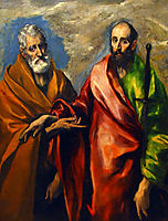 St. Paul and St. Peter, c.1595, greco