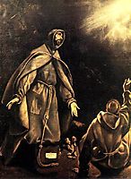 Stigmatisation of St. Francis, c.1600, greco