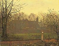 The Chill of Autumn, 1881, grimshaw