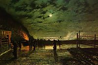 In Peril (The Harbour Flare), grimshaw
