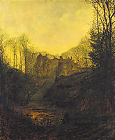 A Manor House in Autumn, grimshaw
