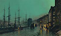 Shipping on the Clyde , grimshaw