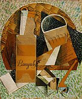 The Bottle of Banyuls, 1914, gris