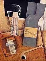 The Bottle of Banyuls, gris