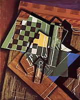The Checkerboard, 1915, gris