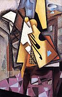Guitar on a Chair, 1913, gris