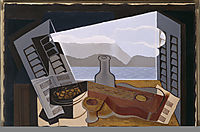 The Open Window, 1921, gris