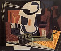 Still Life with Fruit Bowl, 1918, gris