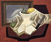 The Table in Front of the Picture, 1926, gris