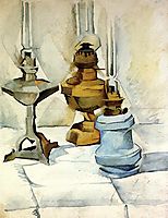 Three Lamps, 1911, gris