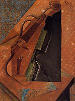 The Violin, 1914, gris