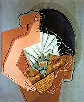 Woman With Basket, 1927, gris