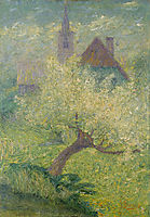 Flowering apple tree, 1907, grohar