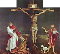 The Crucifixion (detail from the Isenheim Altarpiece), c.1515, grunewald