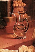 A Glass Jug (detail from the Concert of Angels from the Isenheim Altarpiece), c.1516, grunewald