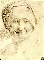 Smiling Woman, c.1520, grunewald