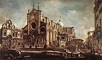 Campo Santi Giovanni e Paolo, 1763, guardi