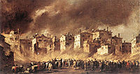 The Fire at San Marcuola, 1789, guardi