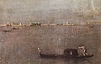 The Gondola on the Lagoon, 1770, guardi