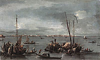 The Lagoon Looking toward Murano from the Fondamenta Nuove, 1770, guardi