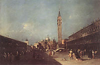 Piazza San Marco, 1760, guardi